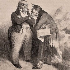 Honoré Daumier Karikatur