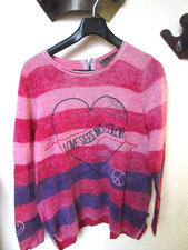 Lieblingsstück Pullover mit Spruck Gr 42