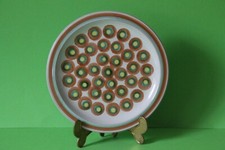 Melitta Ammerland Braune Kreise Kuchenteller Teller 19,7 cm