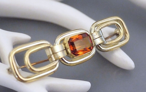 Art deco damen brosche - art,
