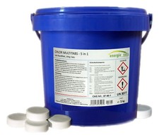 10 kg Multitabs 200g 5 in 1 Chlor Tabletten Desinfektion Pool