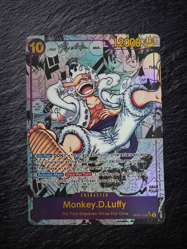 One piece luffy op05 119 - piece, sec