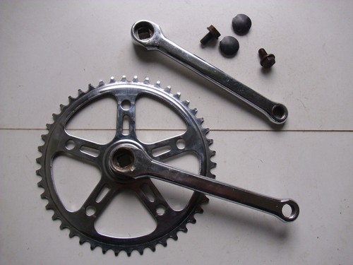 Fahrrad stahl kurbelsatz - stahl, 46
