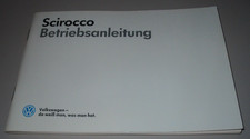 Betriebsanleitung VW Scirocco