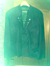 Trachten-Lederjanker - Herren - Gr. 52 - braun