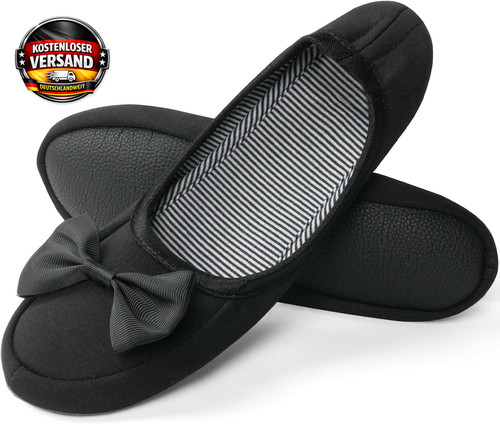 Damen hausschuhe ballerina - damen,