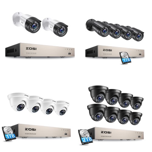Zosi 265 8ch 1080p - zosi,