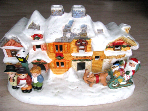 Teelicht lichthaus haus winter - teelicht,