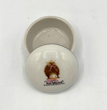 Vintage kleine Porzellandose Miss Petticoat - ähnlich Sarah Kay - 70/80er Jahre