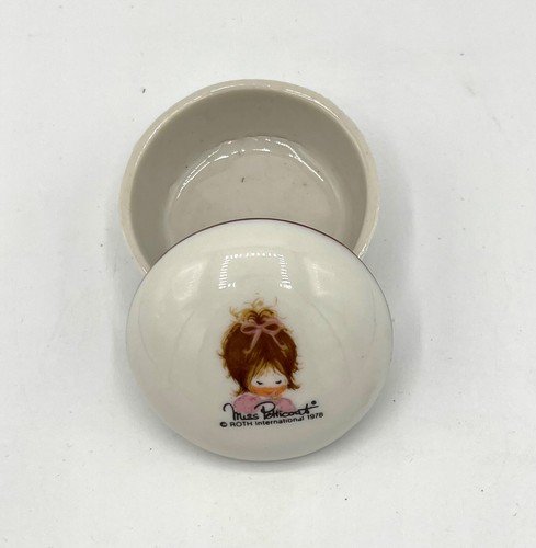 Vintage kleine porzellandose - vintage,