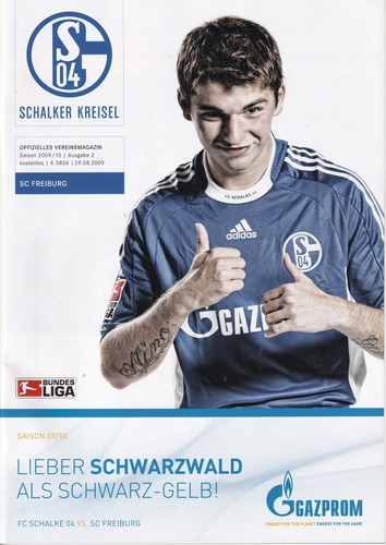 Schalke gegen freiburg - schalke, sc