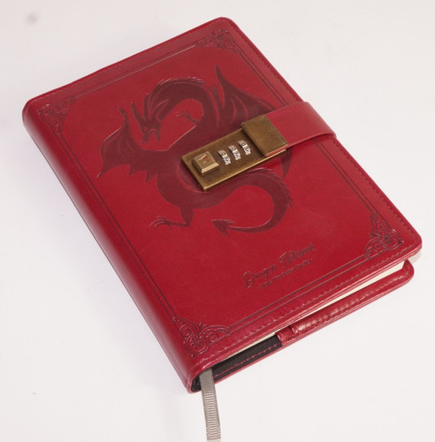 Notizbuch aus drachenleder - notizbuch,