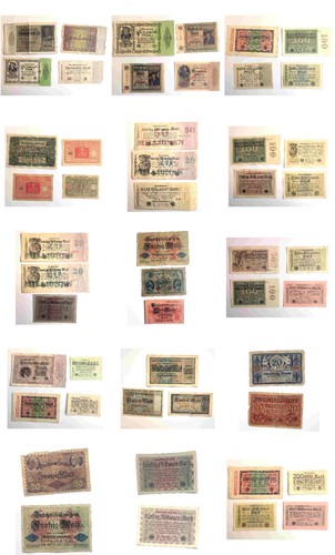 1914 bis 1923 - , geldscheine