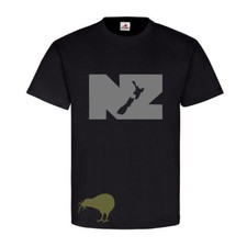 New Zealand Neuseeland Aotearoa Maori Kiwi Hoheitszeichen - T Shirt #8532