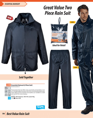 Regenanzug 2teilig regenjacke - regenanzug, (regenjacke