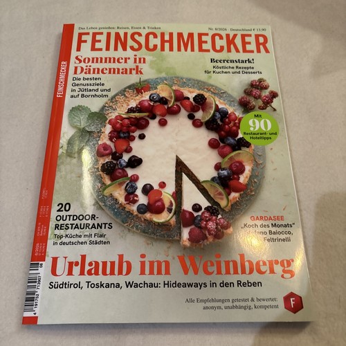 Feinschmecker heft 08 2026 - nr., 08/2026
