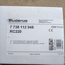 Buderus RC220 Kabelgebundene