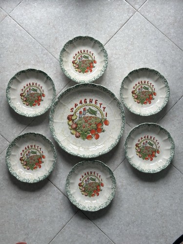 Vintage italienische spaghetti - italienische,