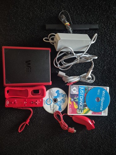 Nintendo wii mini rot schwarz - mini, rot/schwarz