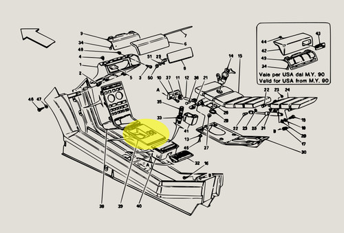 Für ferrari 348 abdeckung - für,