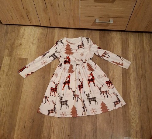 Kleid langarmkleid weihnachten - kleid,