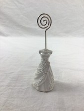 Fotohalter Notizhalter Hochzeit Brautkleid Clip Halter 11 cm