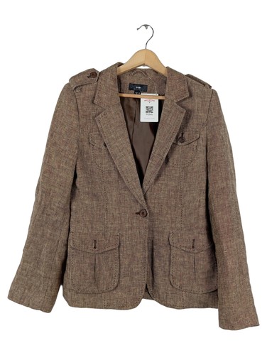 Damen sakko blazer braun - damen,