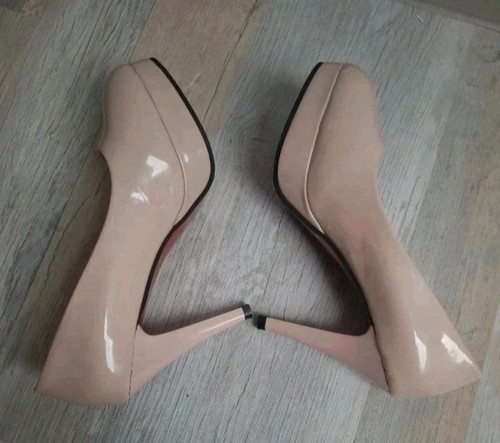 Plateau lack highheels pumps - plateau,