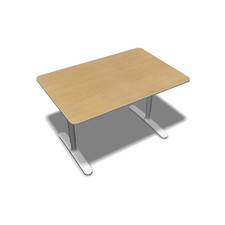 IKEA Bekant Schreibtisch 120x80 cm höhenverstellbar Computertisch