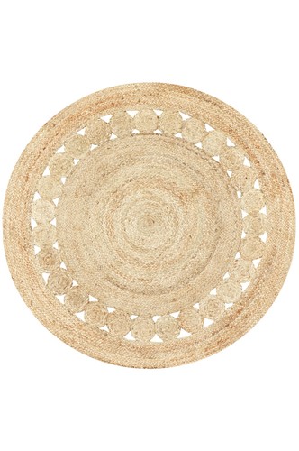 Teppich beige jute - teppich,