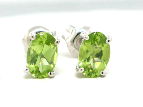 Peridot ohrstecker ohrringe - peridot,
