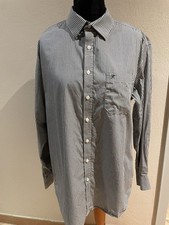 Hemd langarm  schwarz-weiß