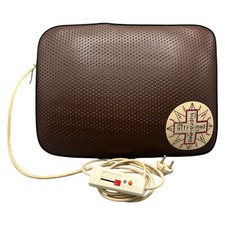 Wärmekissen Massagekissen Ultra Supra MEd Infra Ultra Med Rot Leder Kissen Vtg