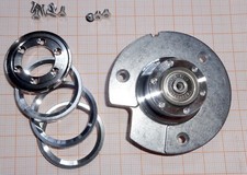 BLDC - Motor 12VDC ( Aufnahme = Ø25mm ) + Fittings max. Ø 58mm