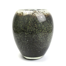 Große WMF Glas Vase Ikora sog. Dexel-Ei Walter Dexel Entwurf Art Deco 17cm