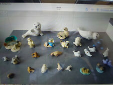 Seehunde Robben Seelöwen Heuler Seehund Sammlung  Figuren Nordsee Seelöwen