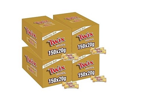 150x20g twix minis - 4x,