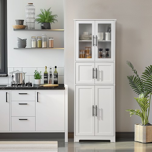 Hochschrank türen vitrine - 6,