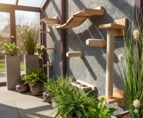 Katzenspielplatz outdoor - katzenspielplatz,