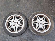 2x Smart 450 Alufelgen Vorne