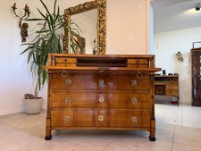 SALE Restaurierte Biedermeier Schreibkommode Eschenholz Antiquität Antikmöbel G2