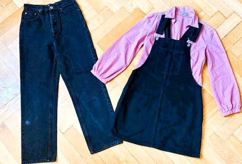 Set jeans zara jeanskleid - jeans,
