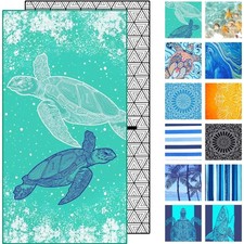 Strandtuch Mikrofaser Badetuch XXL 180x80 Sandfrei Schnell trocknend