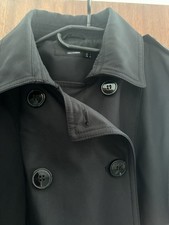 Trenchcoat Damen Gr M Schwarz Hallhuber Guter Zustand