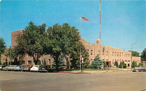 Postcard kansas junction city - postcard,