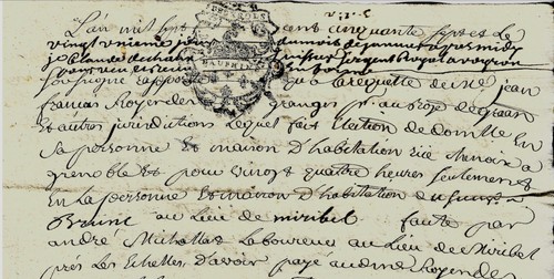 1757 manuskript grenoble royer - manuskript,
