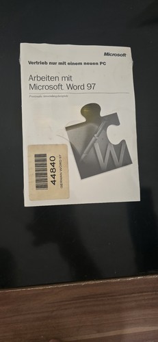 Microsoft office window - cd, 97