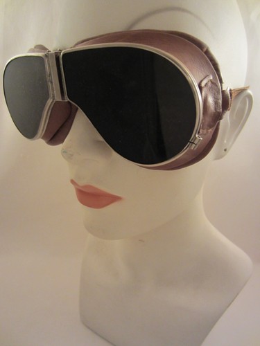 Vintage fliegerbrille aviator - vintage,