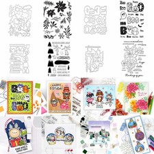 Tiere Blumen Metall Stanzformen Stempel Für DIY Scrapbooking Kartenherstellung