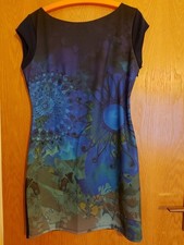 Desigual Kleid Blau/Mehrfarbig